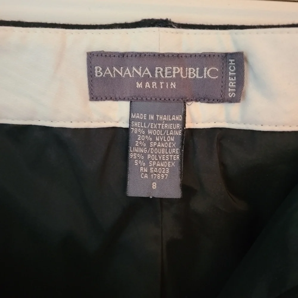 Banana Republic Wool‎ Blend Martin Stretch Pant